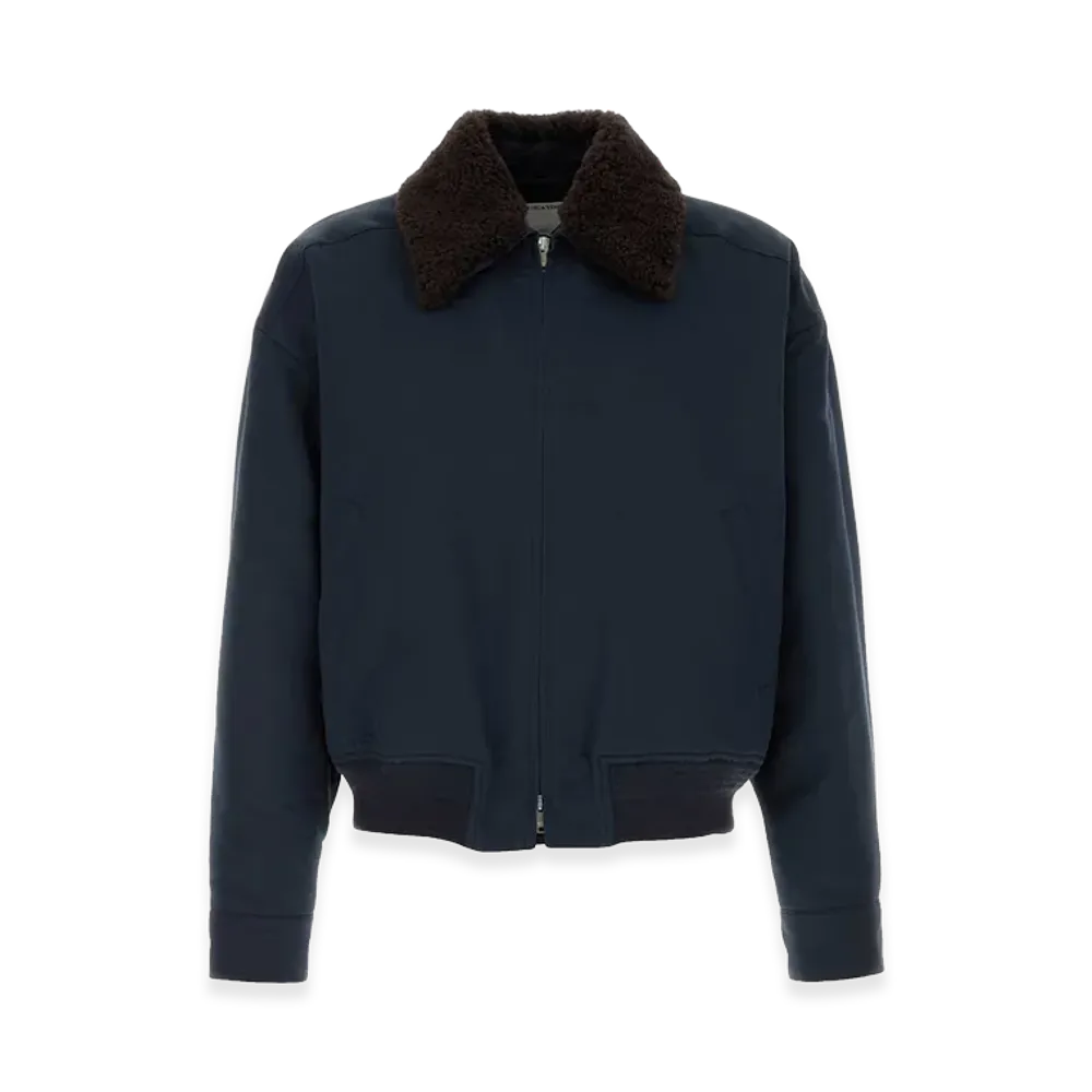 Bottega Veneta Twill Jacket "Navy Blue"