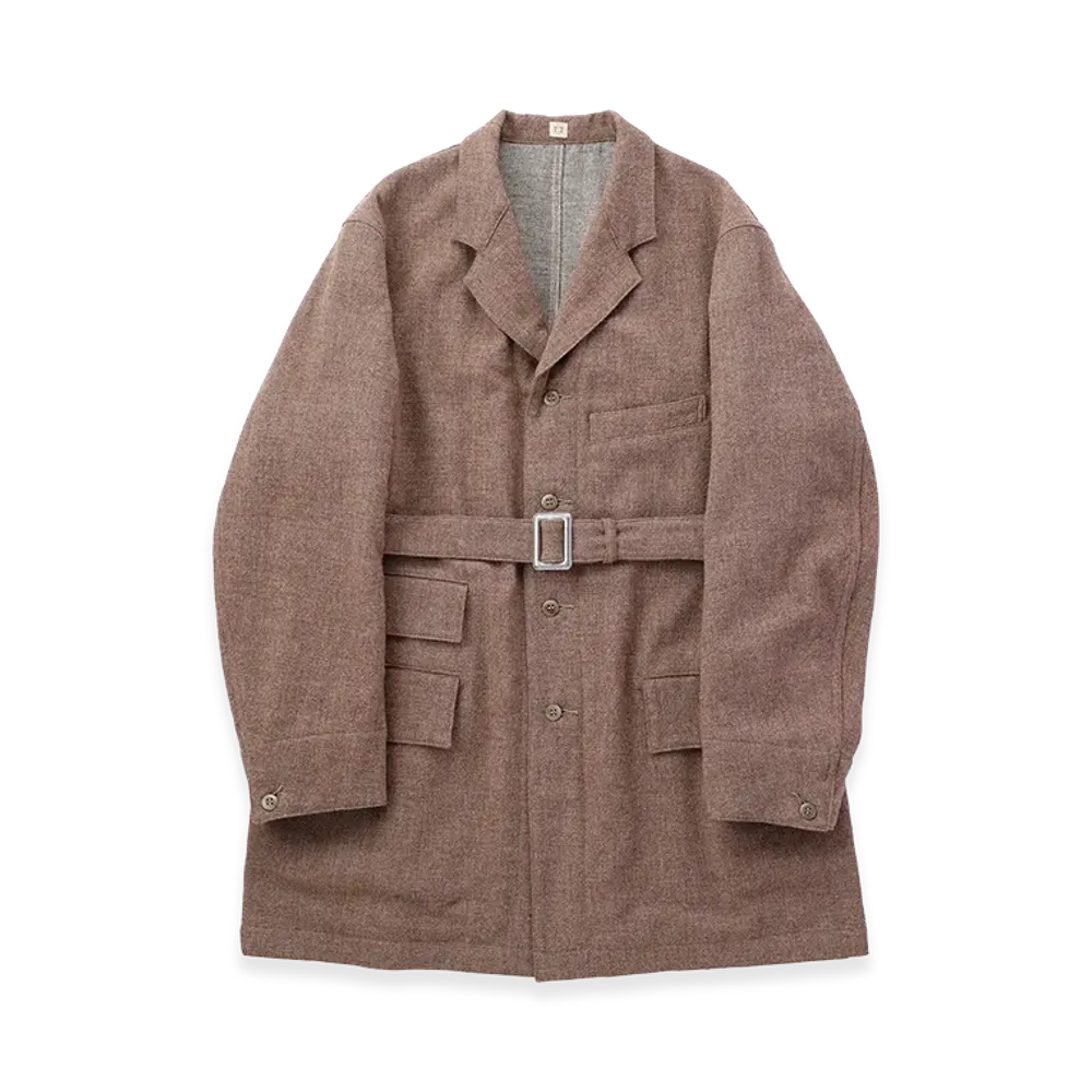 T.T Taiga Takahashi LOT.401 Engineer Coat "Melange Beige"