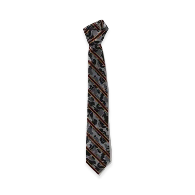 A BATHING APE Mr. BATHING APE Jacquard Tie "Black"