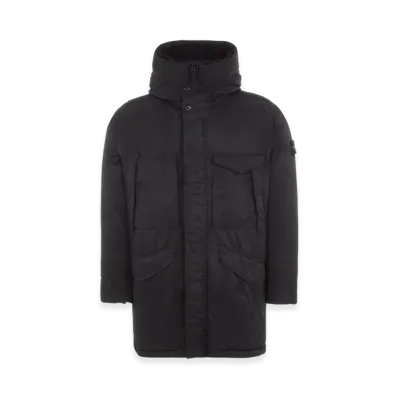 Stone Island 70821 Opaque Nyoln Twill Down Parka - 22FW "Black"