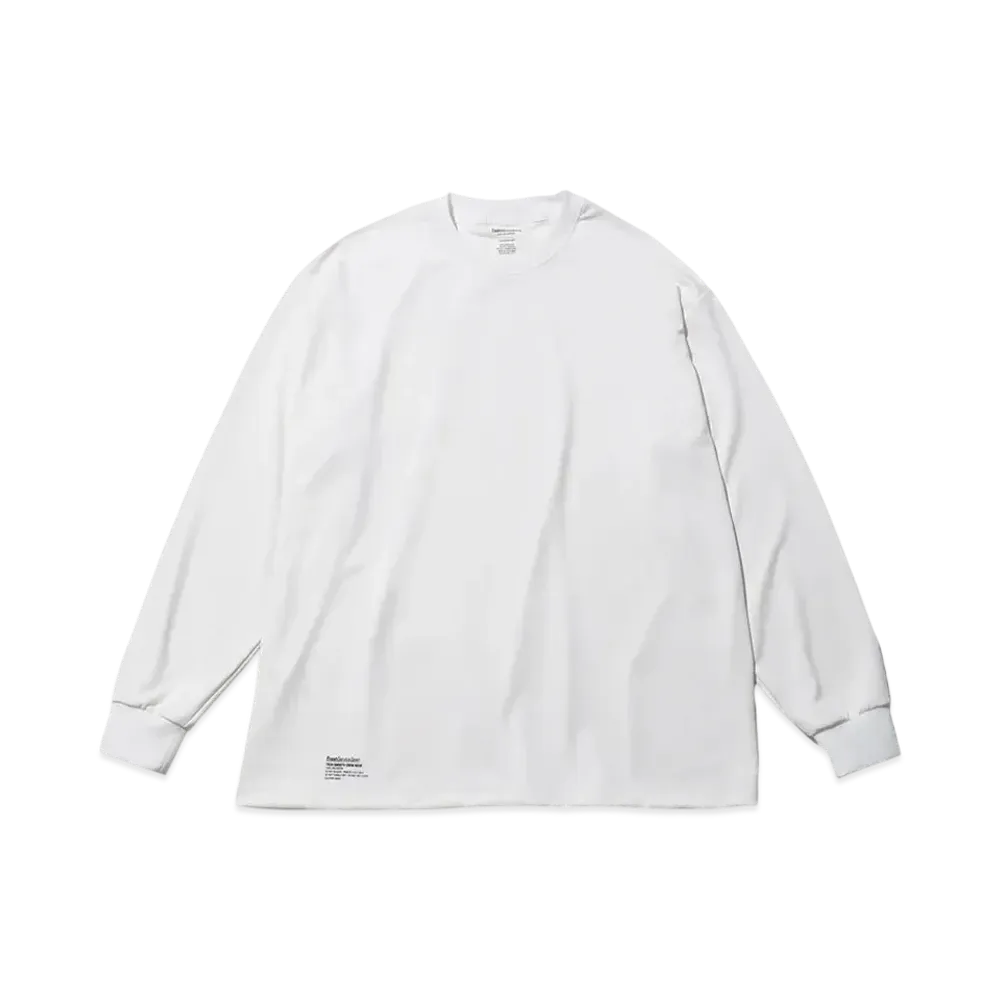 FreshService 2-Pack Tech Smooth L/S Crew Neck "White"