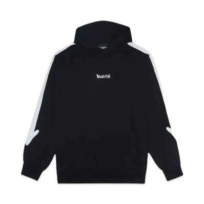 DISCLAIMER DIS MAGLIA UOMO CON CAPPUCCIO IN FEL "NERO"