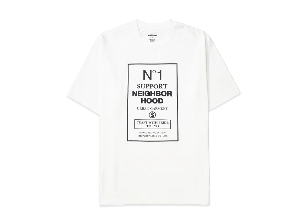 NEIGHBORHOOD NH . Tee SS-15 "White"
