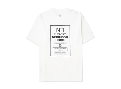 NEIGHBORHOOD NH . Tee SS-15 "White"