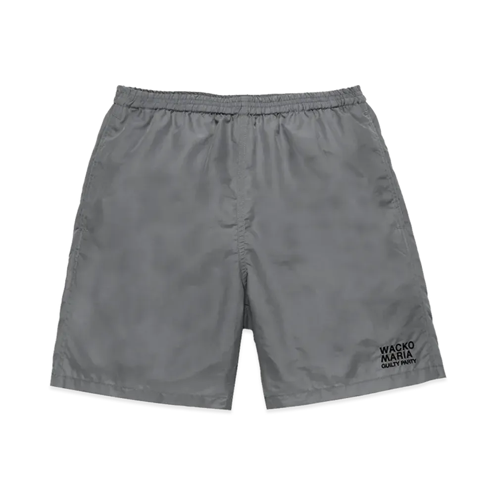 WACKO MARIA Nylon Board Shorts "Gray"