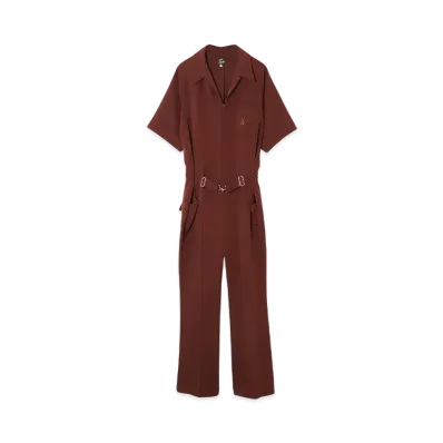 NEEDLES Jumpsuit - Poly Light Double Cloth "Brown"