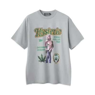 HYSTERIC GLAMOUR Daydream Woman T-Shirt "Gray"