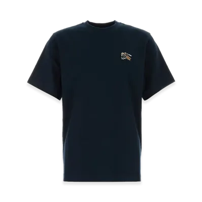 Burberry Cotton T-Shirt "Midnight Blue"