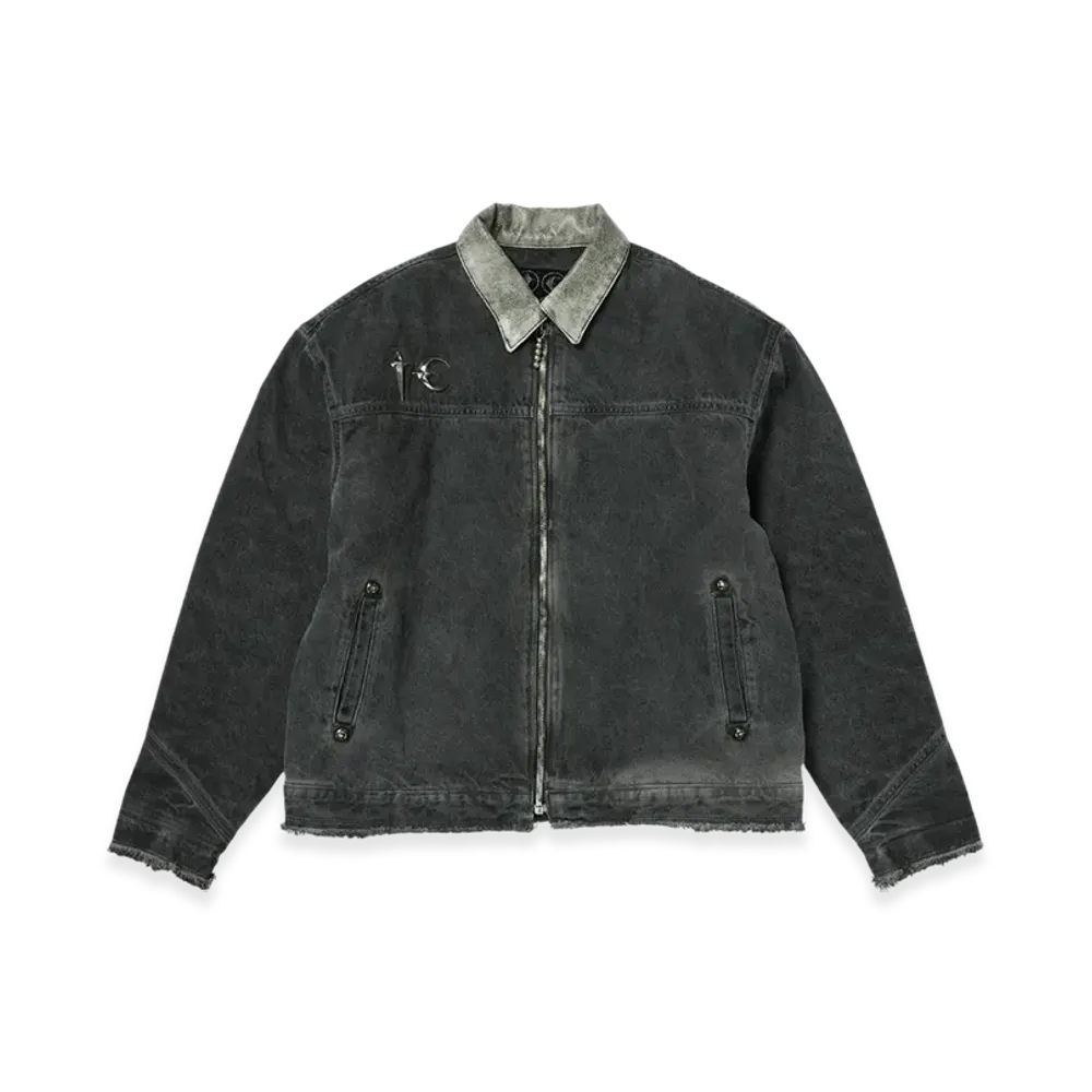 THUG CLUB TC Washed Work Jacket "Charcoal"