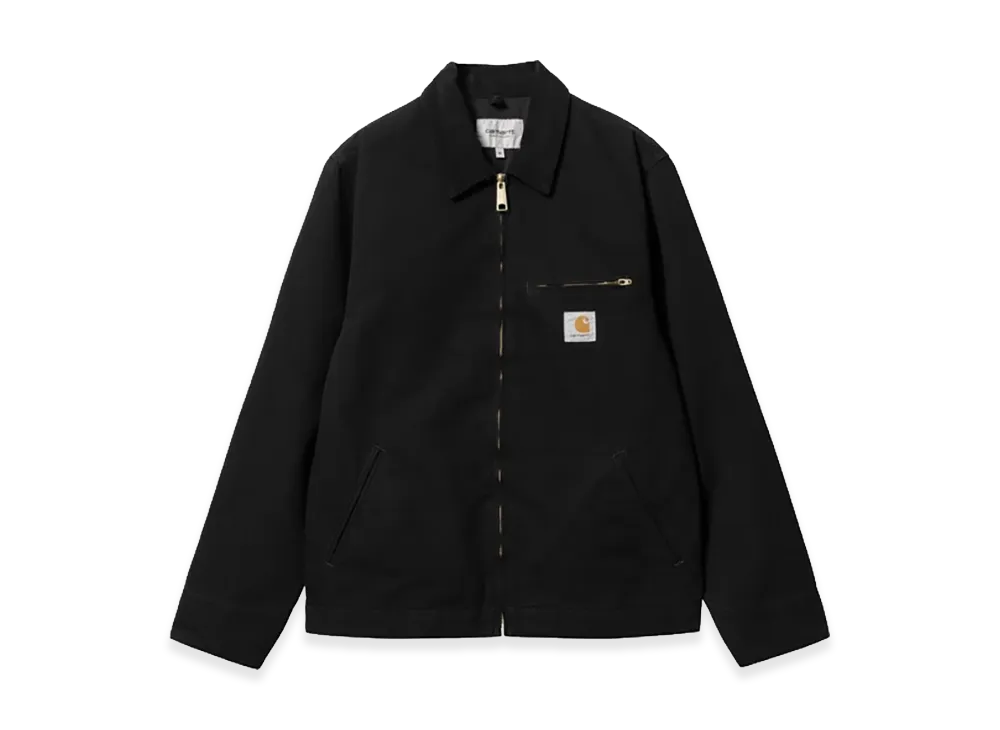 Carhartt WIP Detroit Jacket "Black/Black Rinsed"