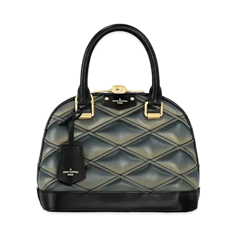 Louis Vuitton Alma BB Malletage "Noir/Beige"