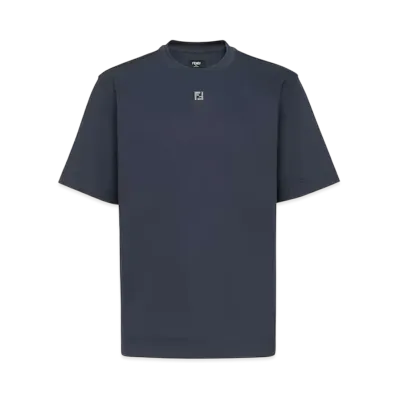 FENDI Men's Cotton T-Shirt "Blue"