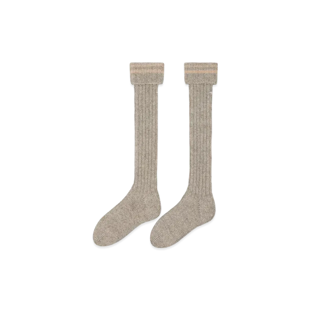 Maison Margiela Shetland Wool Socks "Beige"