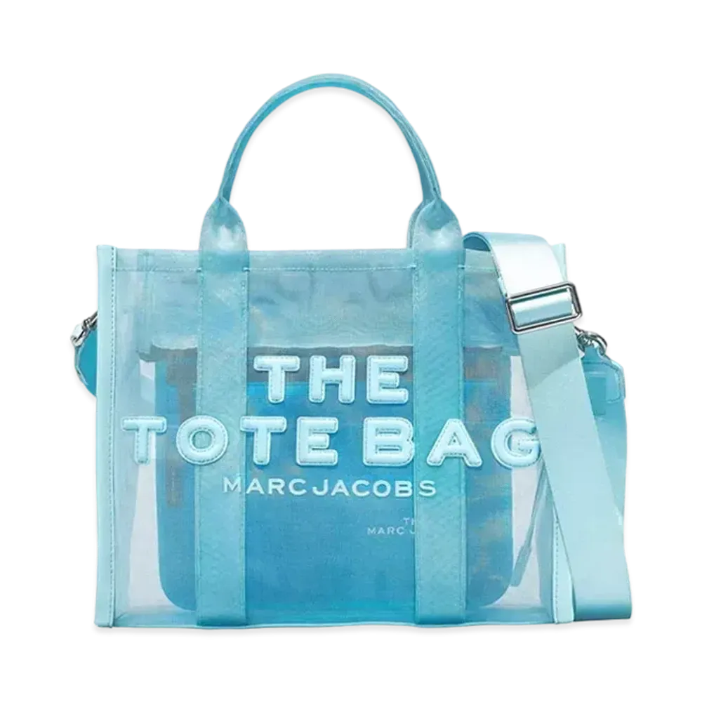 Marc Jacobs The Mesh Medium Tote Bag "Petal Blue"