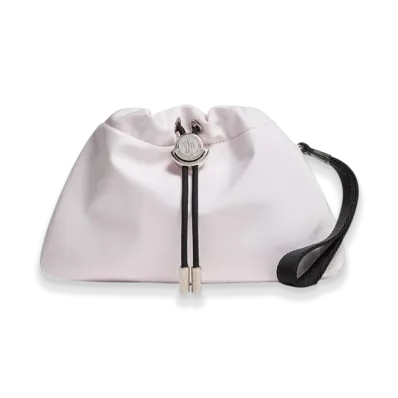 MONCLER Trick Water-Repellent Pouch "Pink"