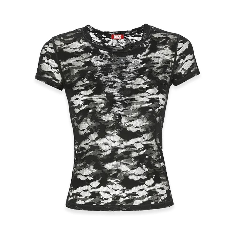 Diesel Women's T-Shirts "Black"