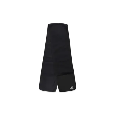 WIND AND SEA x Snow Peak Polartec Double Face Wr Fleece Stole "Black"