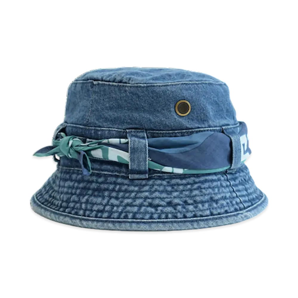 STABRIDGE Bandana Jungle Hat "Medium Wash Denim"