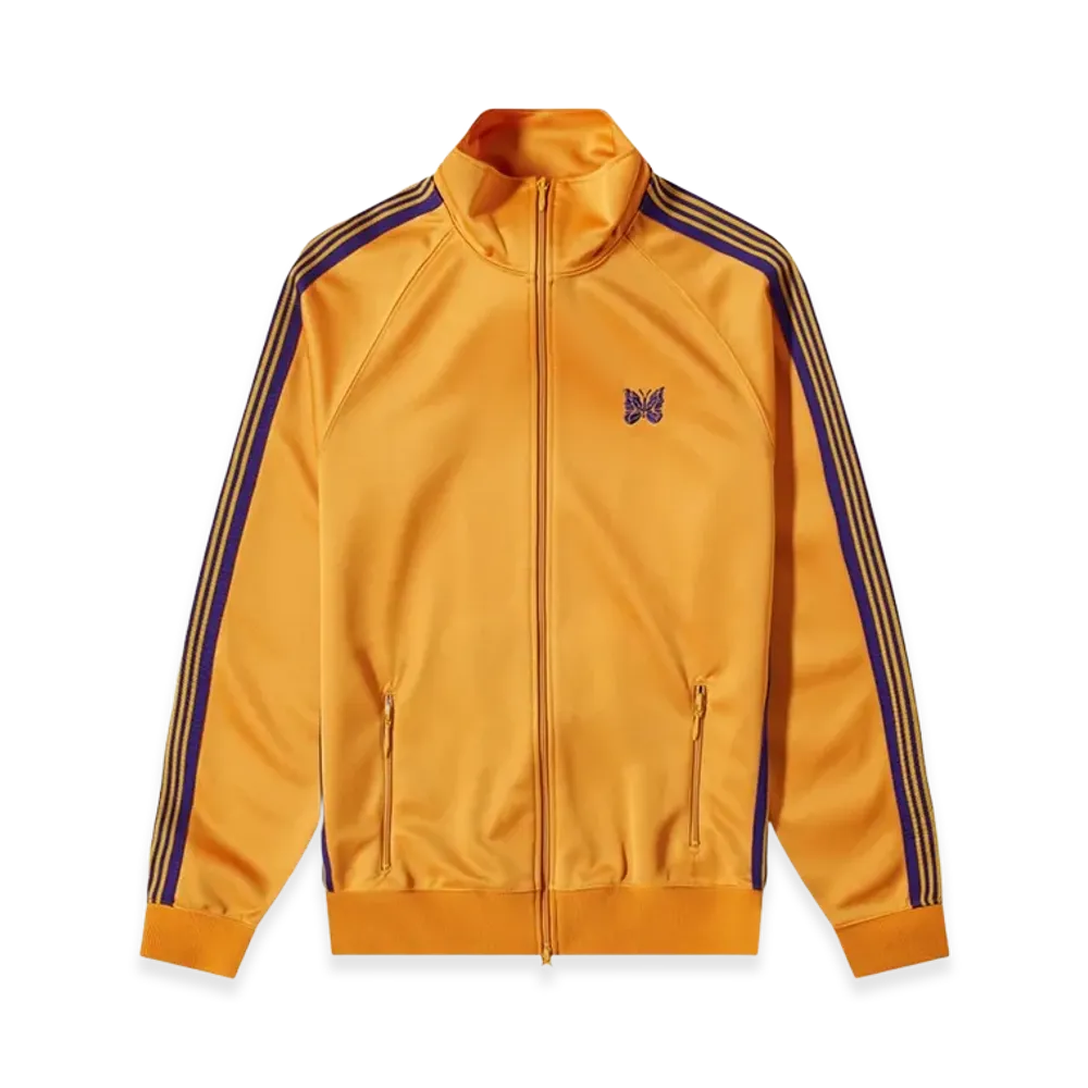 NEEDLES Track Jacket Poly Smooth "Yellow Gold"