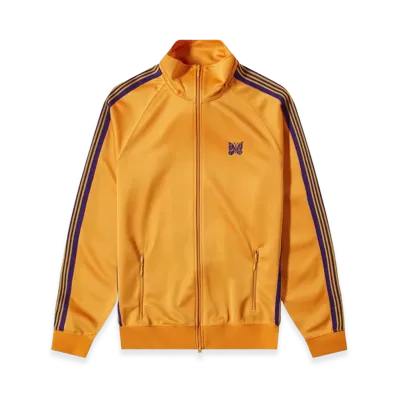 NEEDLES Track Jacket Poly Smooth "Yellow Gold"