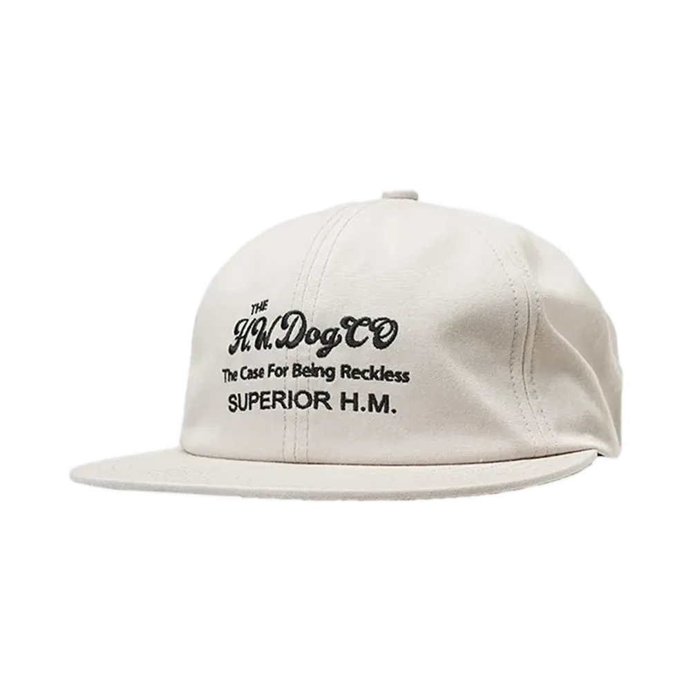 THE H.W.DOG &CO. BALL CAP "IVORY"
