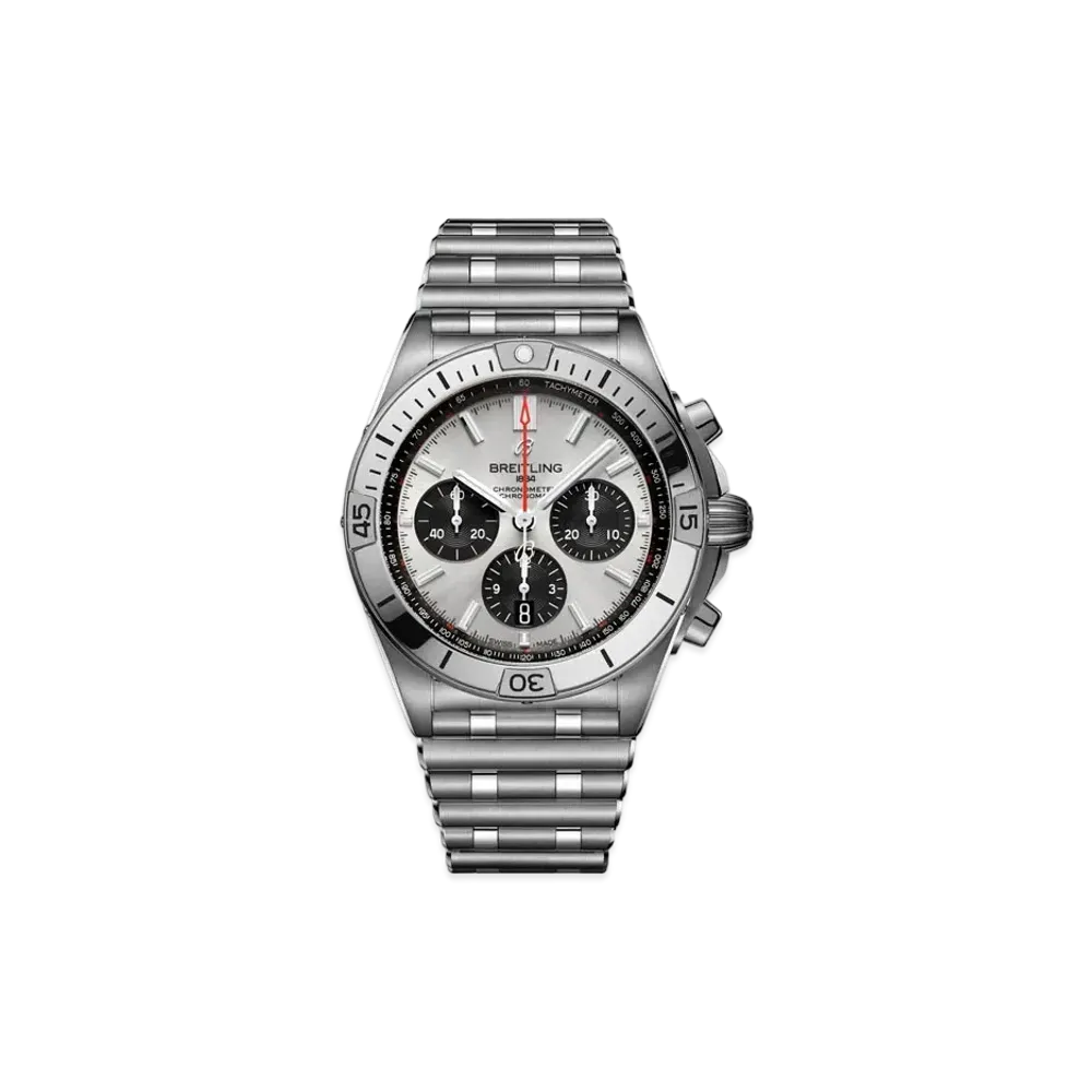 BREITLING CHRONOMAT B01 42 "Silver"