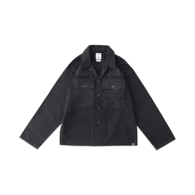 visvim CARDWELL SHIRT L/S DMGD "Navy"