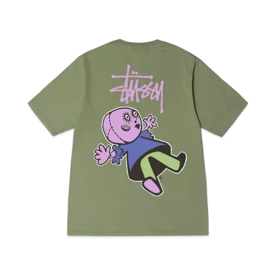 Stussy Dollie Pigment Dyed Tee "Artichoke"