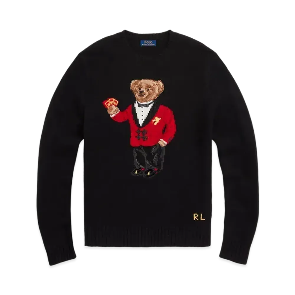 Polo Ralph Lauren Lunar New Year Polo Bear Sweater "Black"