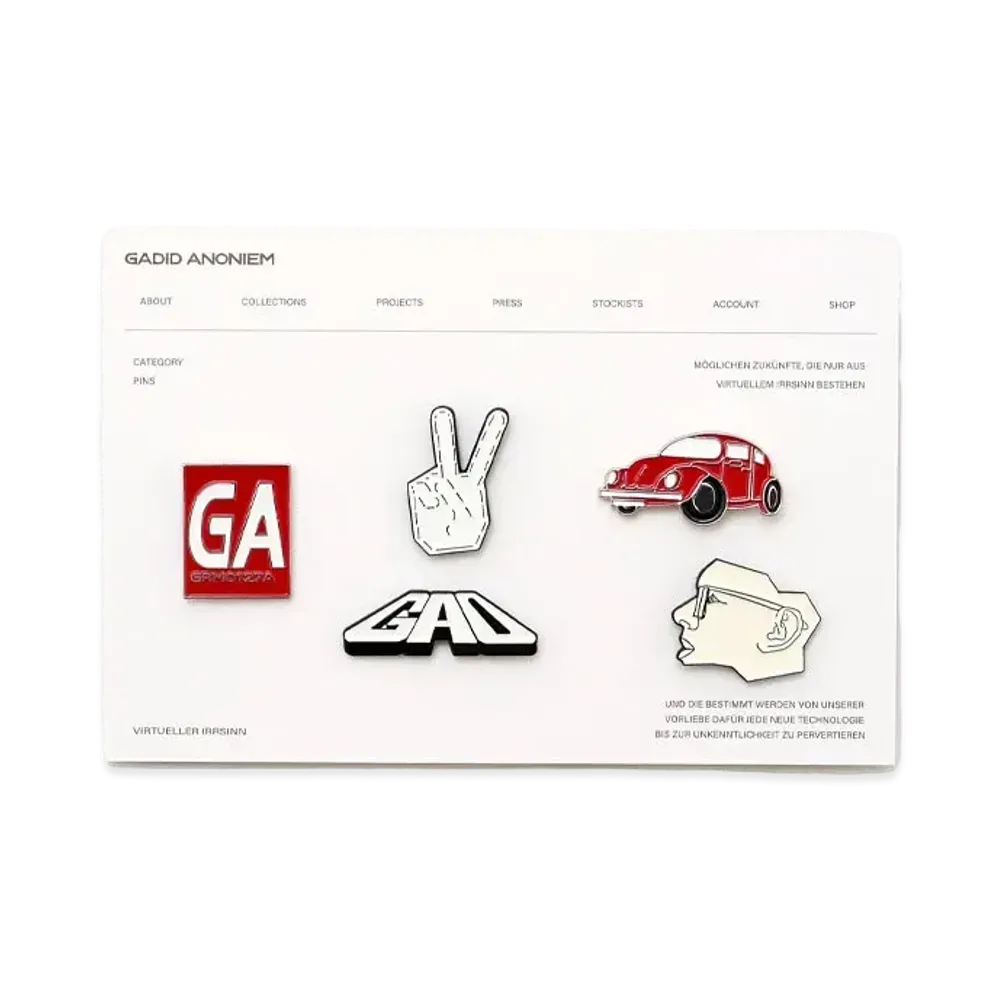 GADID ANONIEM GA Pins "Multi"