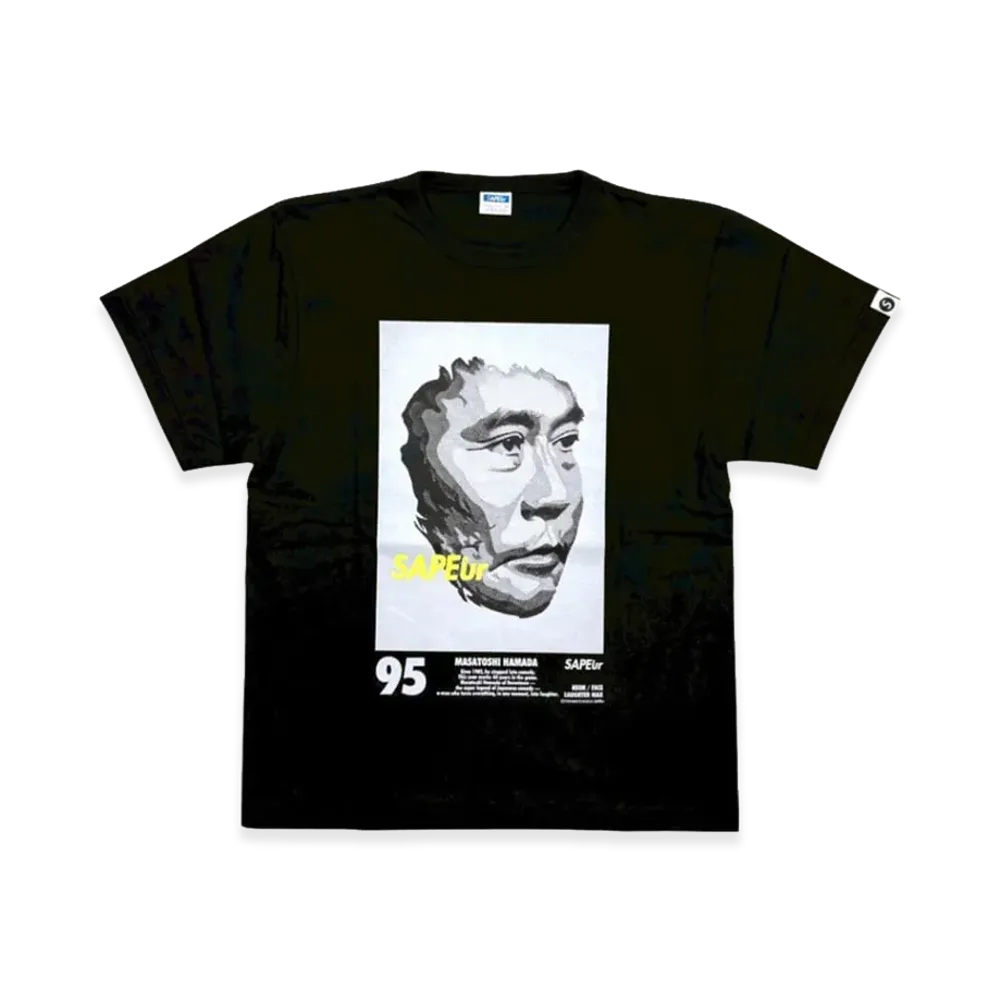 SAPEur x MASATOSHI HAMADA Youth MH1995 S/S T-Shirt "Black"
