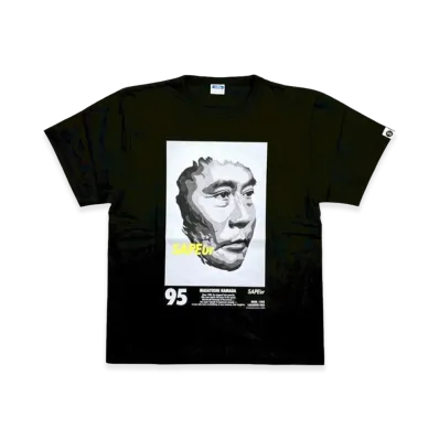 SAPEur x MASATOSHI HAMADA Youth MH1995 S/S T-Shirt "Black"