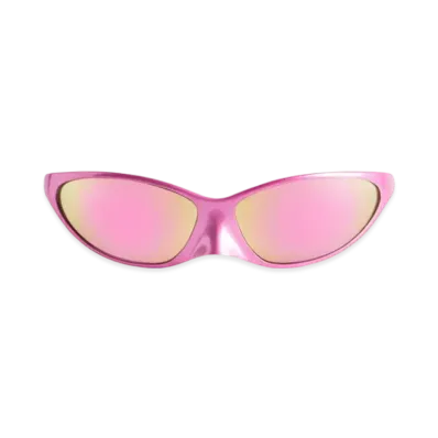 BALENCIAGA 4G Cat Sunglasses "Purple"