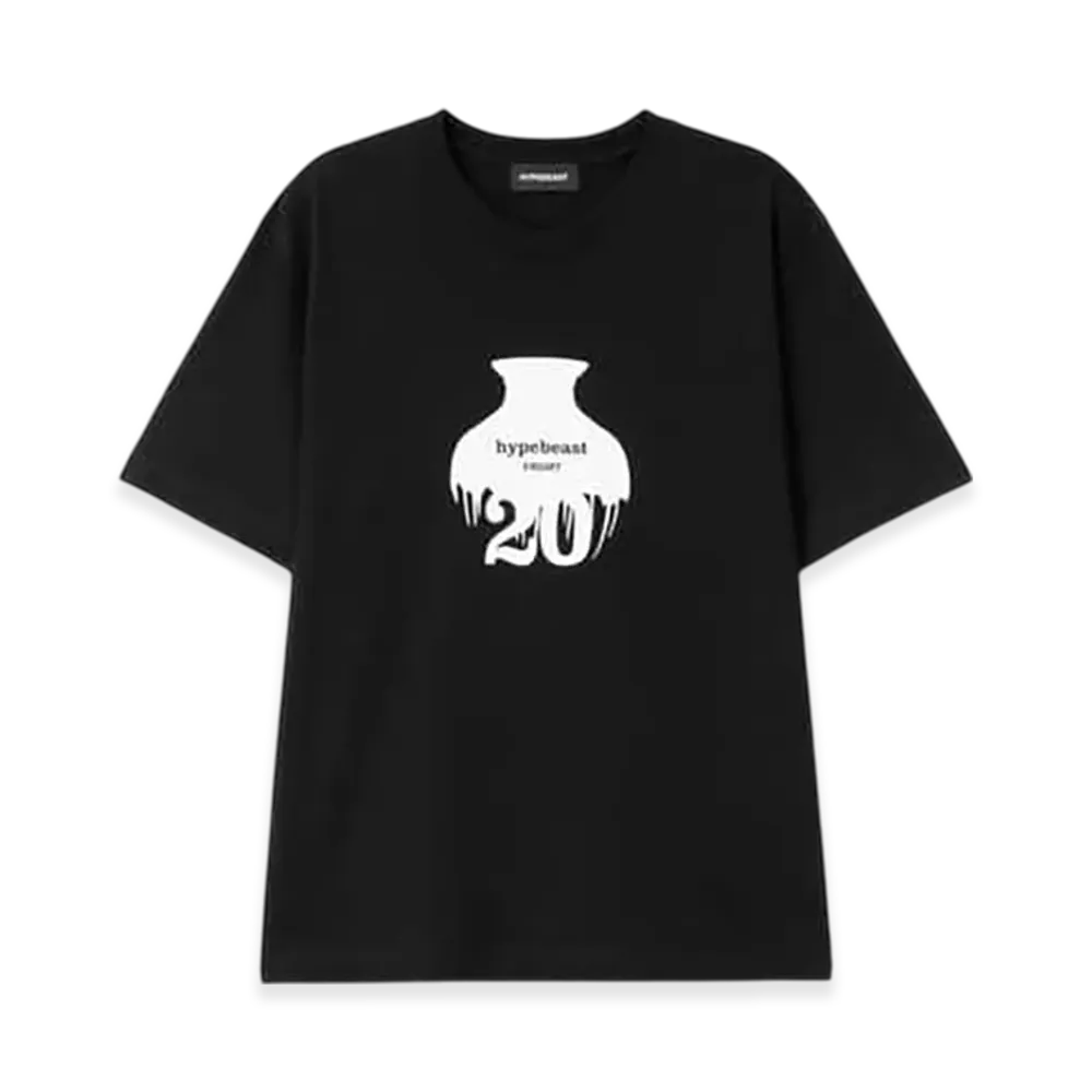 Fragment x Hypebeast 20th Anniversary T-Shirt "Black"