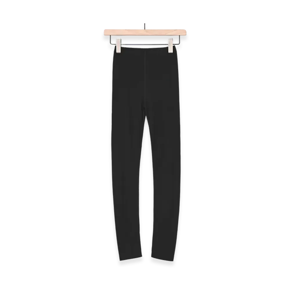 COMOLI Wool Tenjiku Leggings "Black"