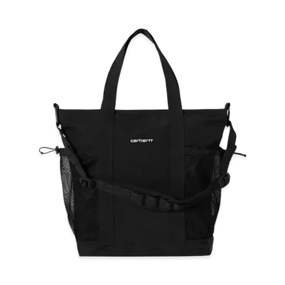 Carhartt WIP Irwin Tote Bag "Black/Black/White"
