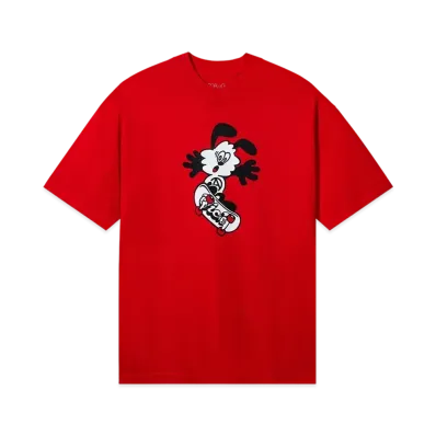 Verdy Vick Skating T-Shirt "Red"