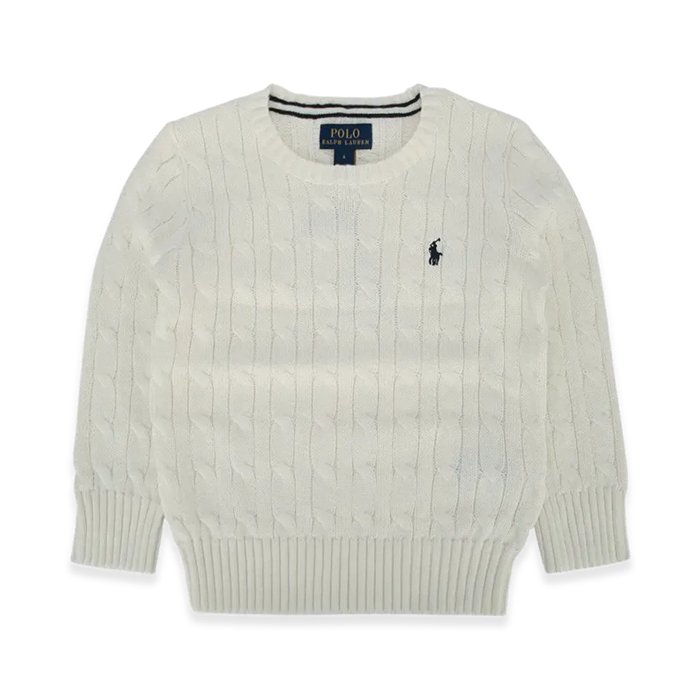 Polo Ralph Lauren Kids Sweater "White"
