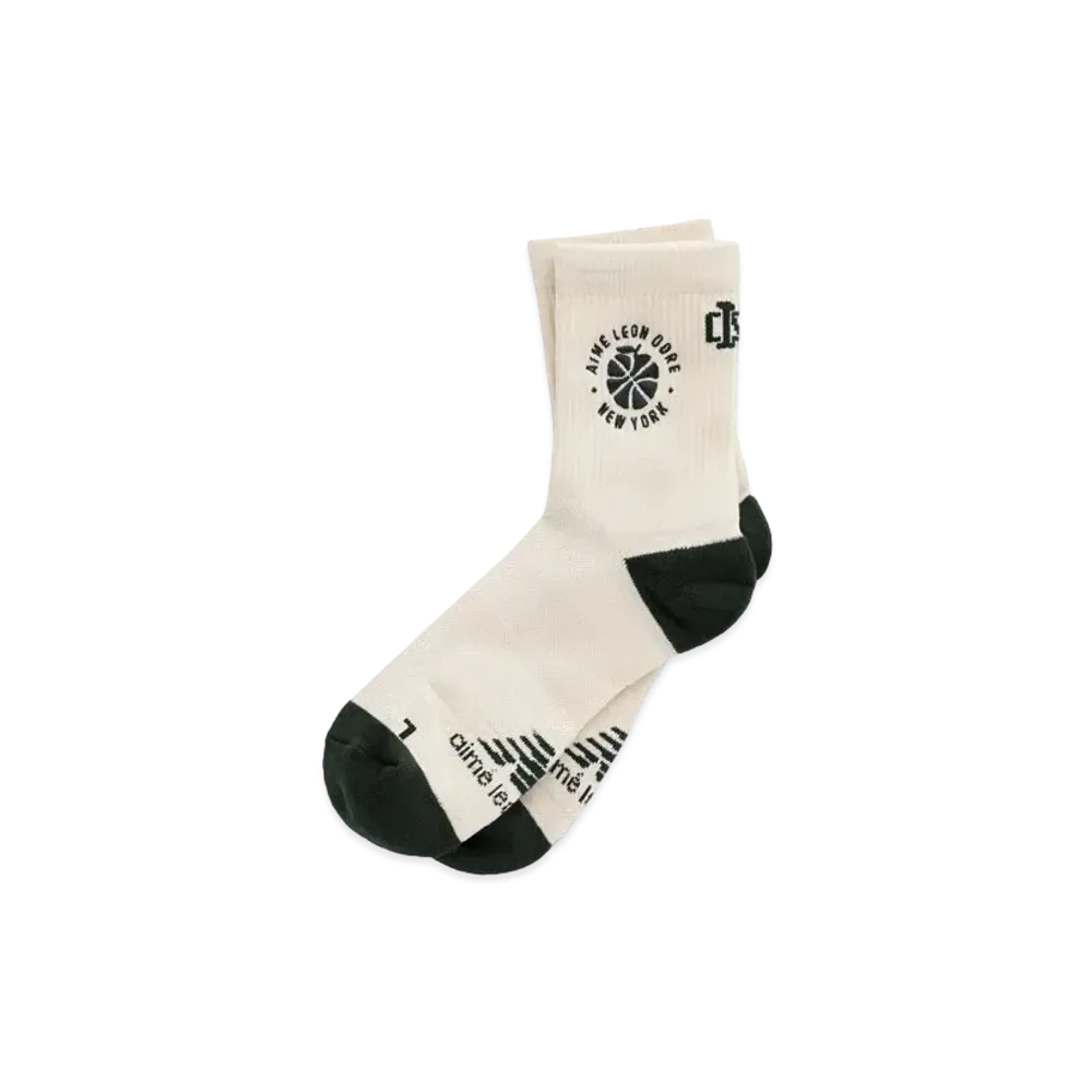 Aime Leon Dore ALD / New Balance SONNY NY Performance Sock "Cream"