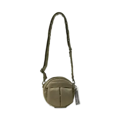POTR x beautiful people Shoulder Bag In Nylon Twill "Olive"