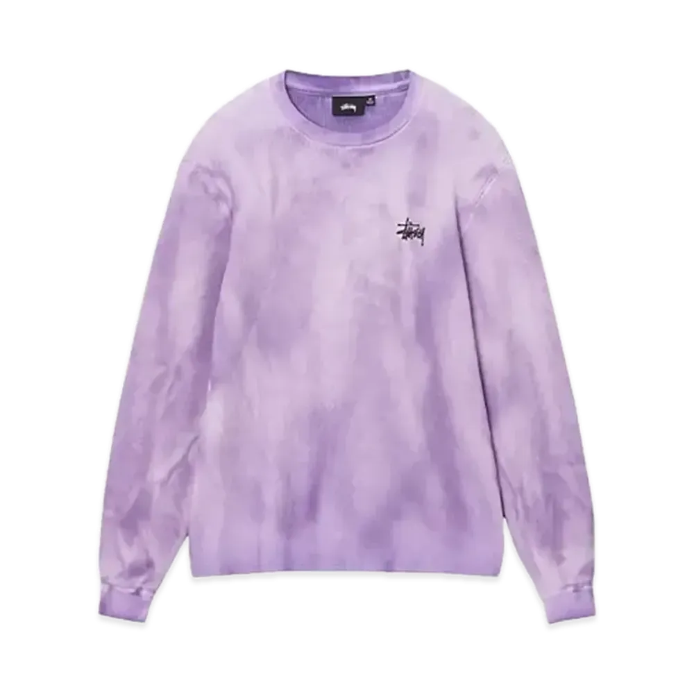 Stussy Basic Stock LS Thermal "Lavender"