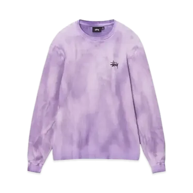 Stussy Basic Stock LS Thermal "Lavender"