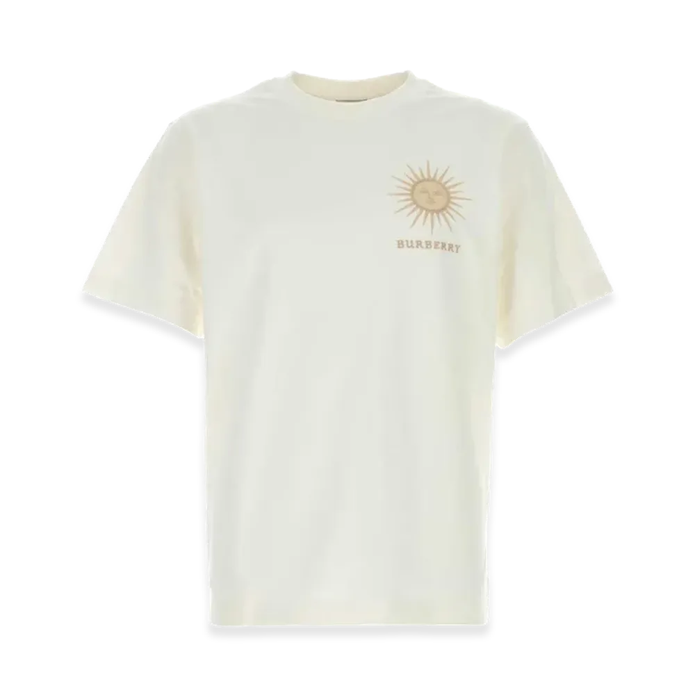 Burberry Cotton T-Shirt "White"