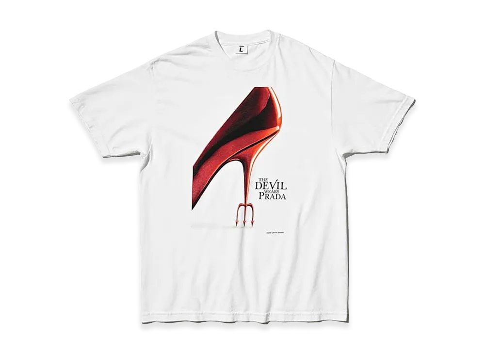 weber x The Devil Wears Prada T shirt "White"