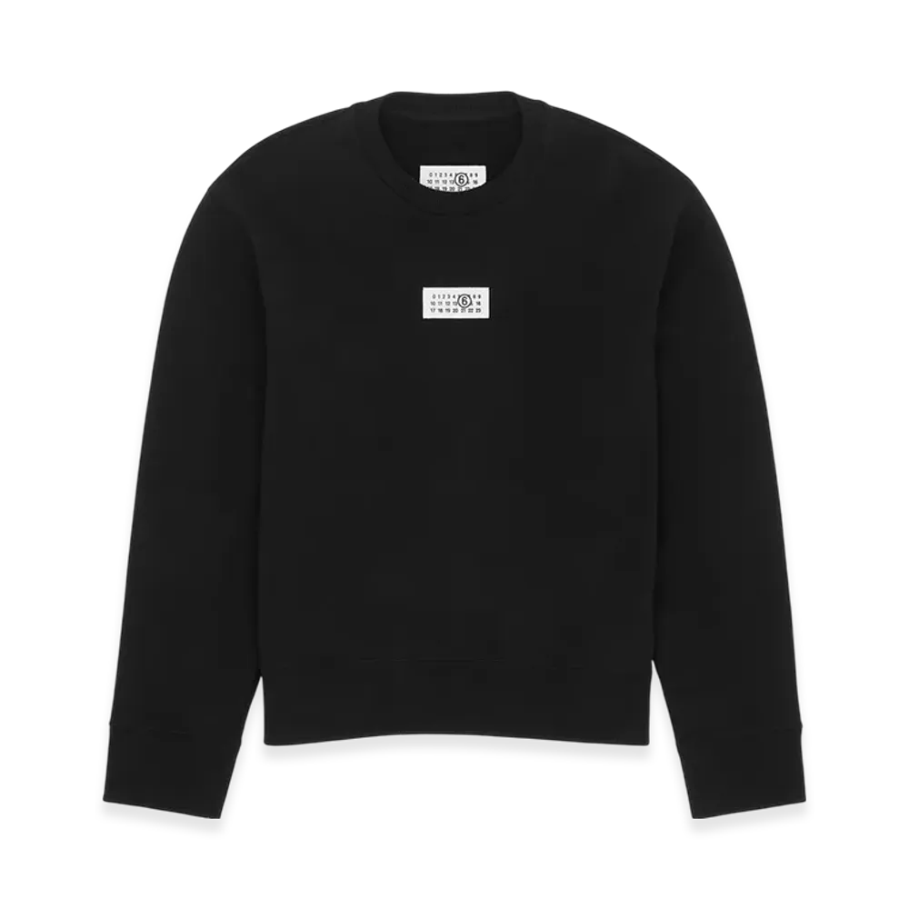 MM6 Maison Margiela Women's Sweatshirts "Black"