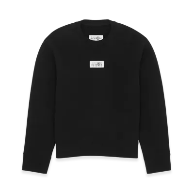 MM6 Maison Margiela Women's Sweatshirts "Black"