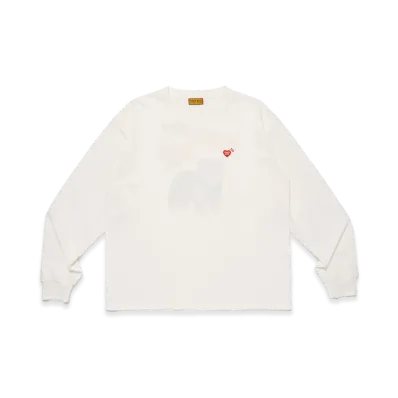 HUMAN MADE Graphic L/S T-Shirt "White"