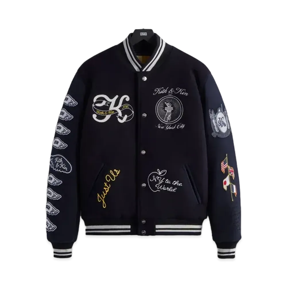 Kith Wool Varsity Jacket "Kindred"