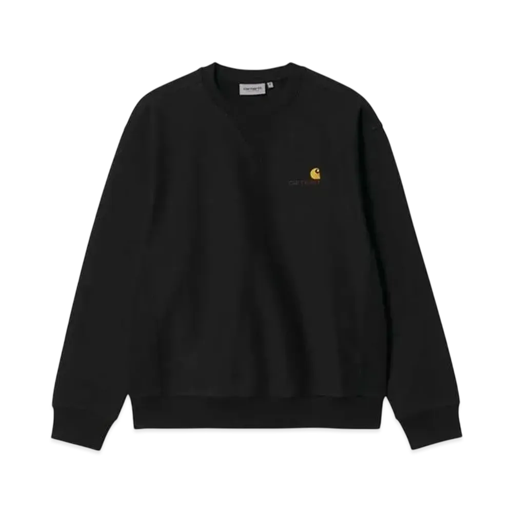 Carhartt Wip American Scriptsweatshirt "Black"