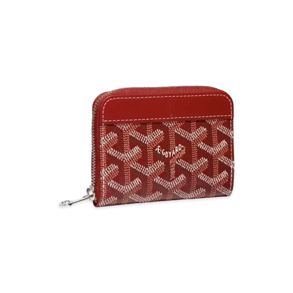 Goyard Matignon Mini Wallet "Red"